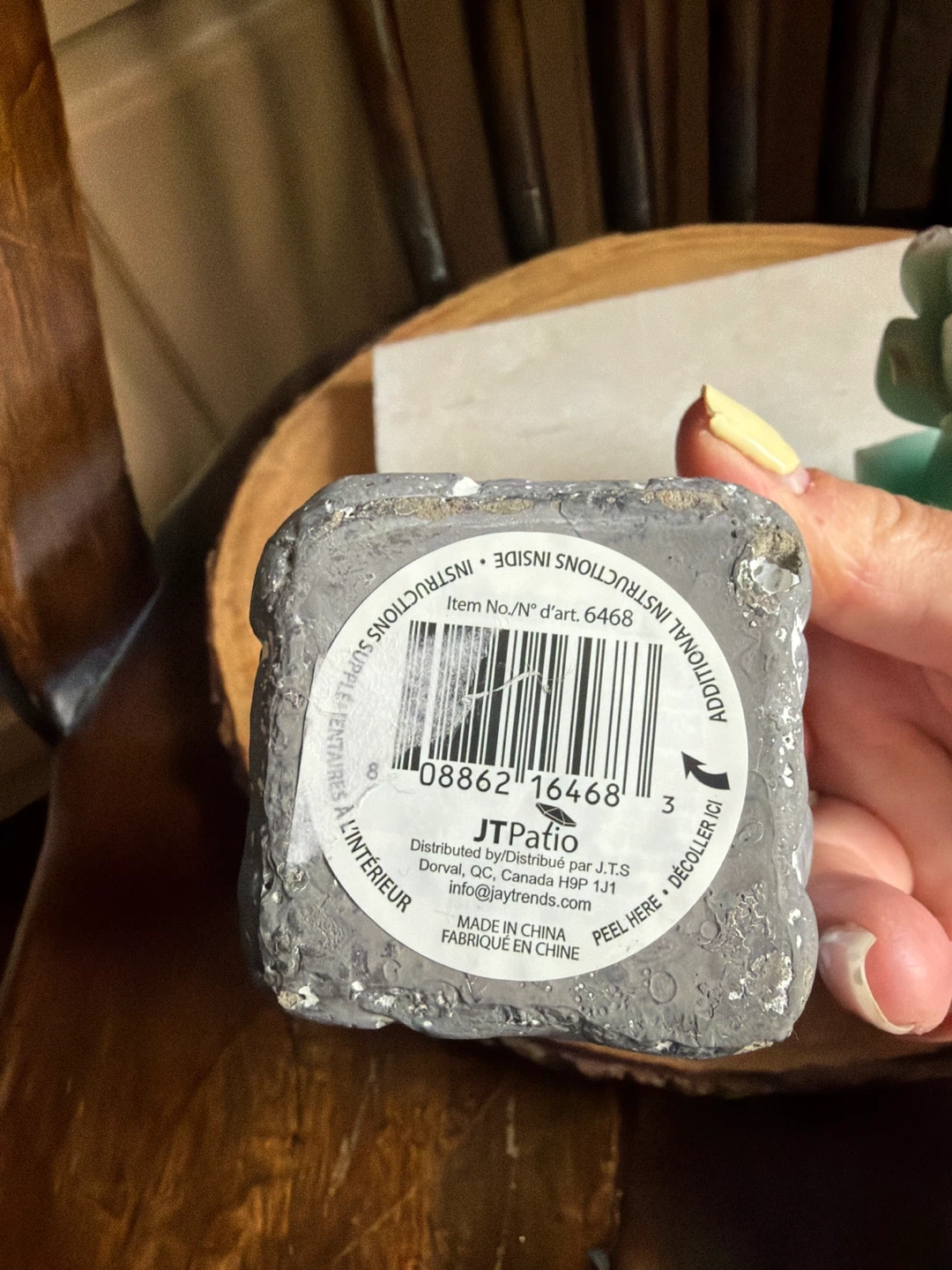 JT Patio Succulent Candle (never used) - photo 5