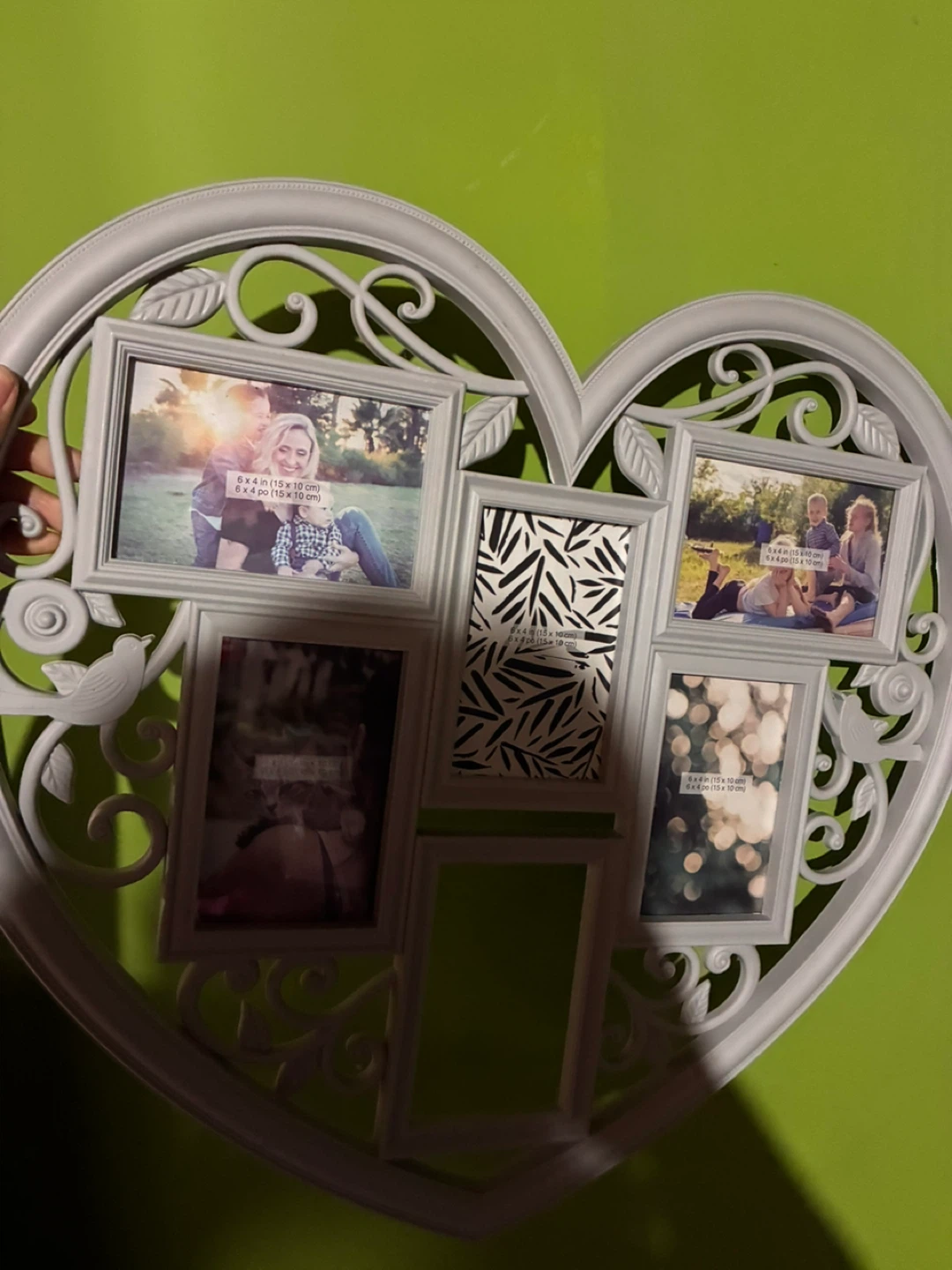 Heart-Shaped Multi Photo Frame - photo 2