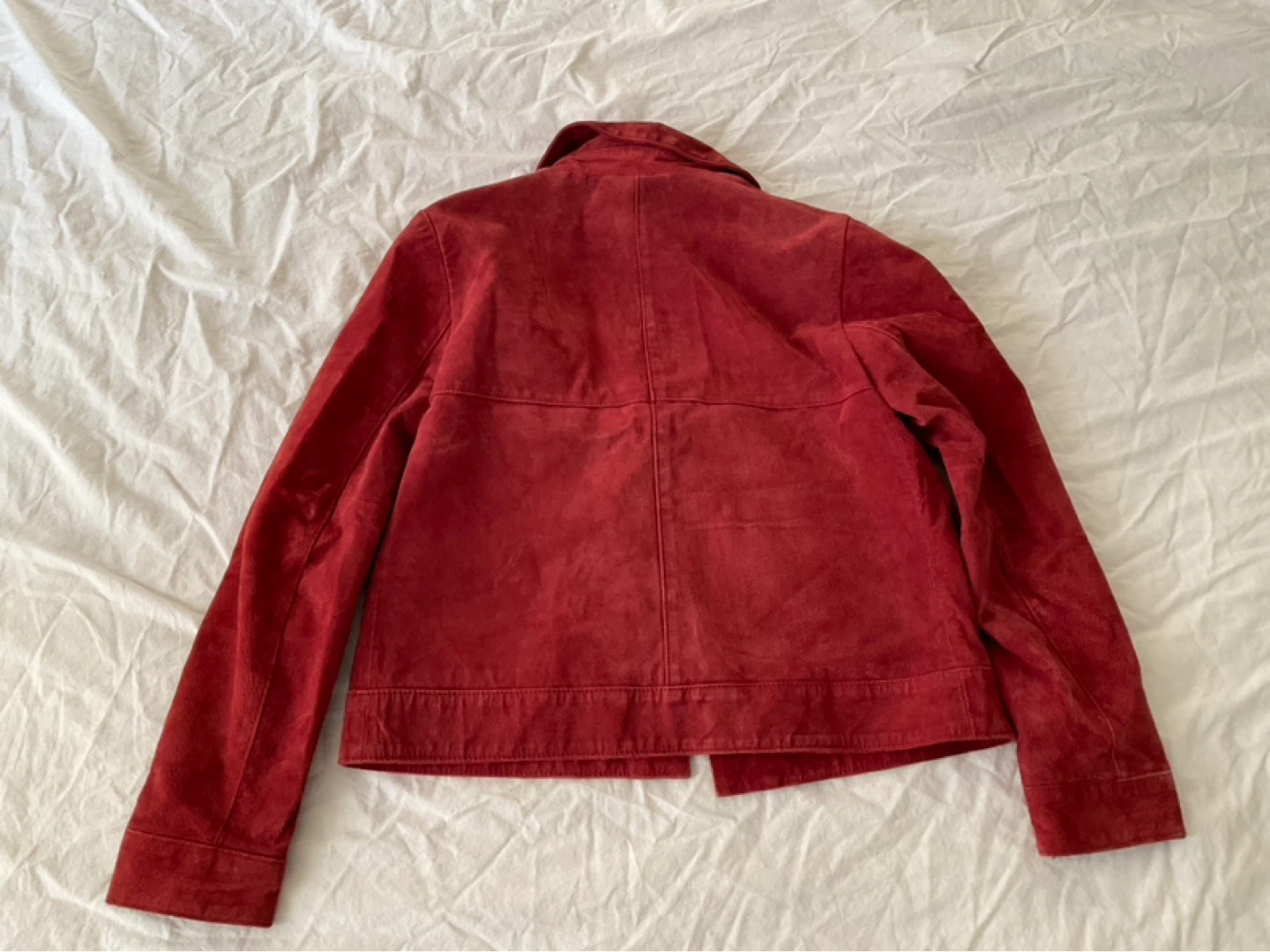 Zara Red Suede Jacket - photo 4
