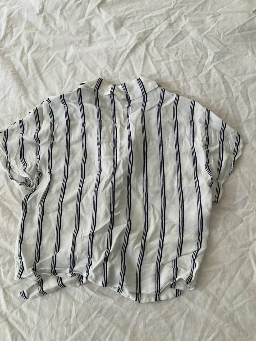Wilfred Free Striped Button-Up Shirt - photo 3