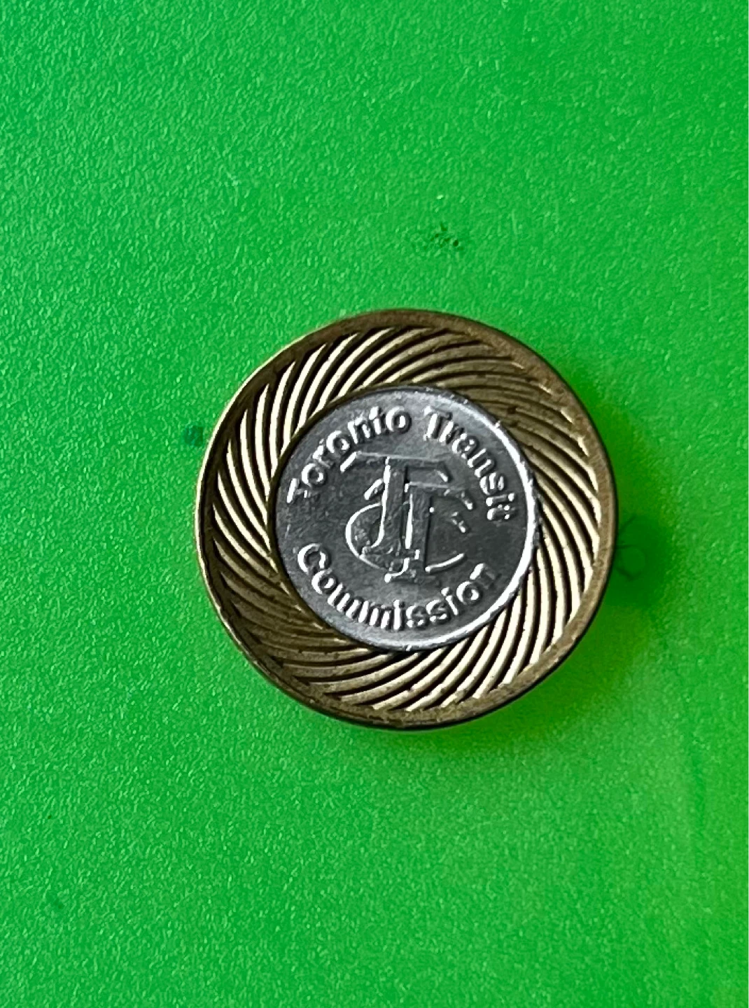 Toronto Transit Commission Token