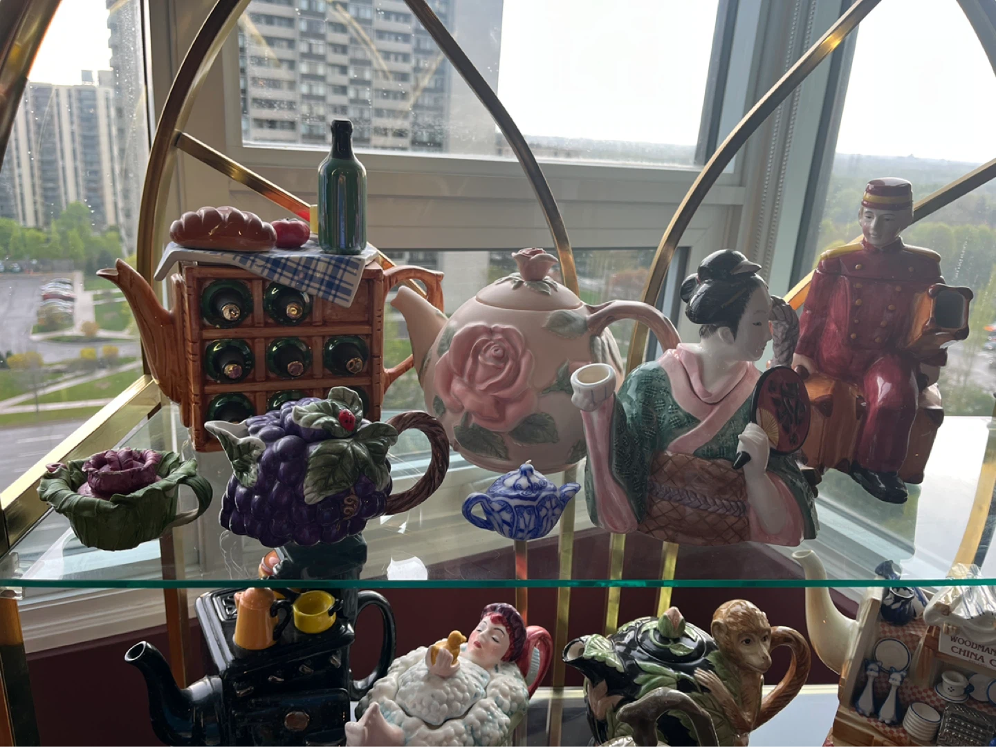 Huge Vintage Decorative Teapots Collection