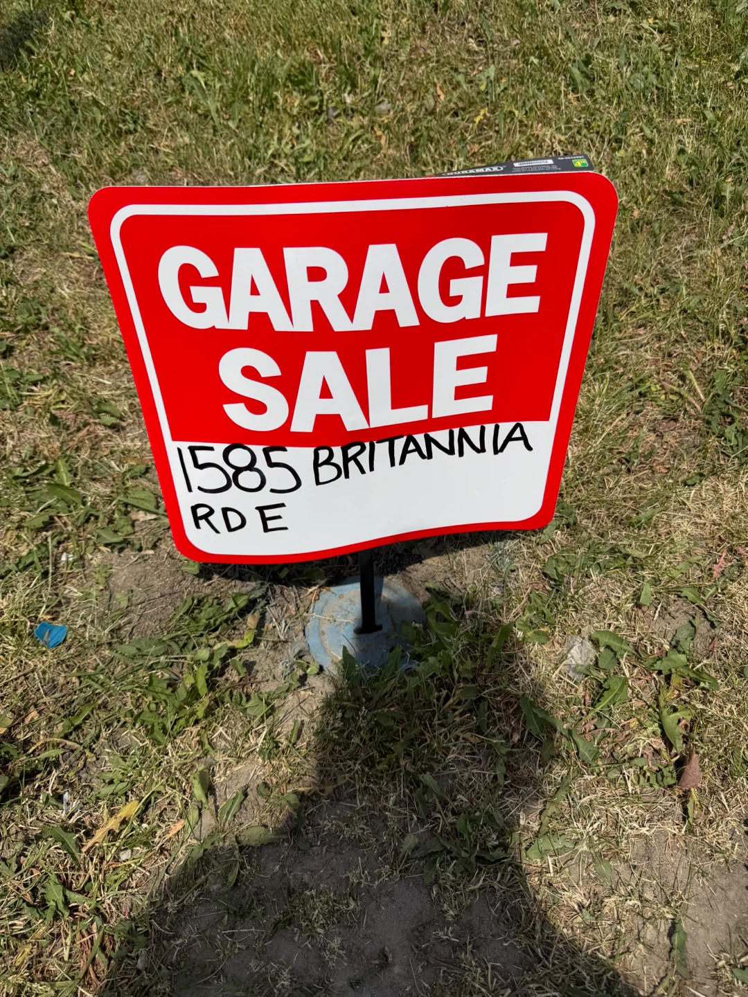 Garage Sale Sign