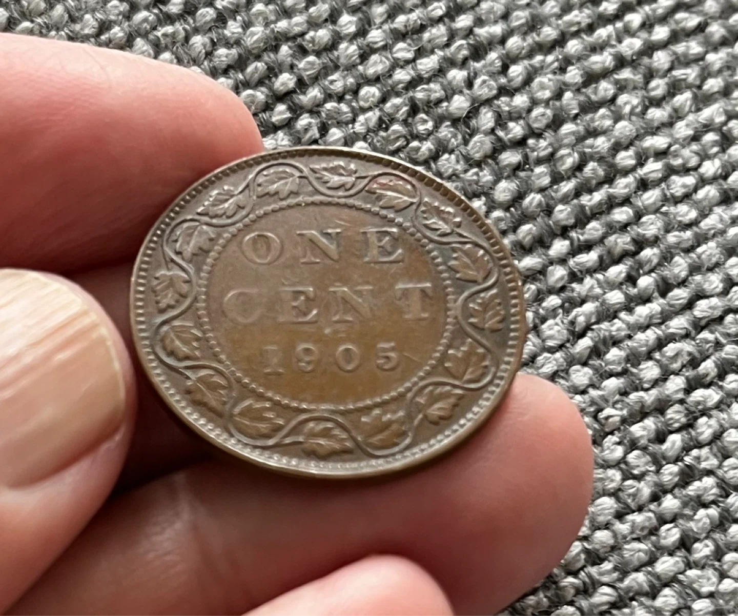 1905 Canada One Cent Coin - King Edward VII - photo 3