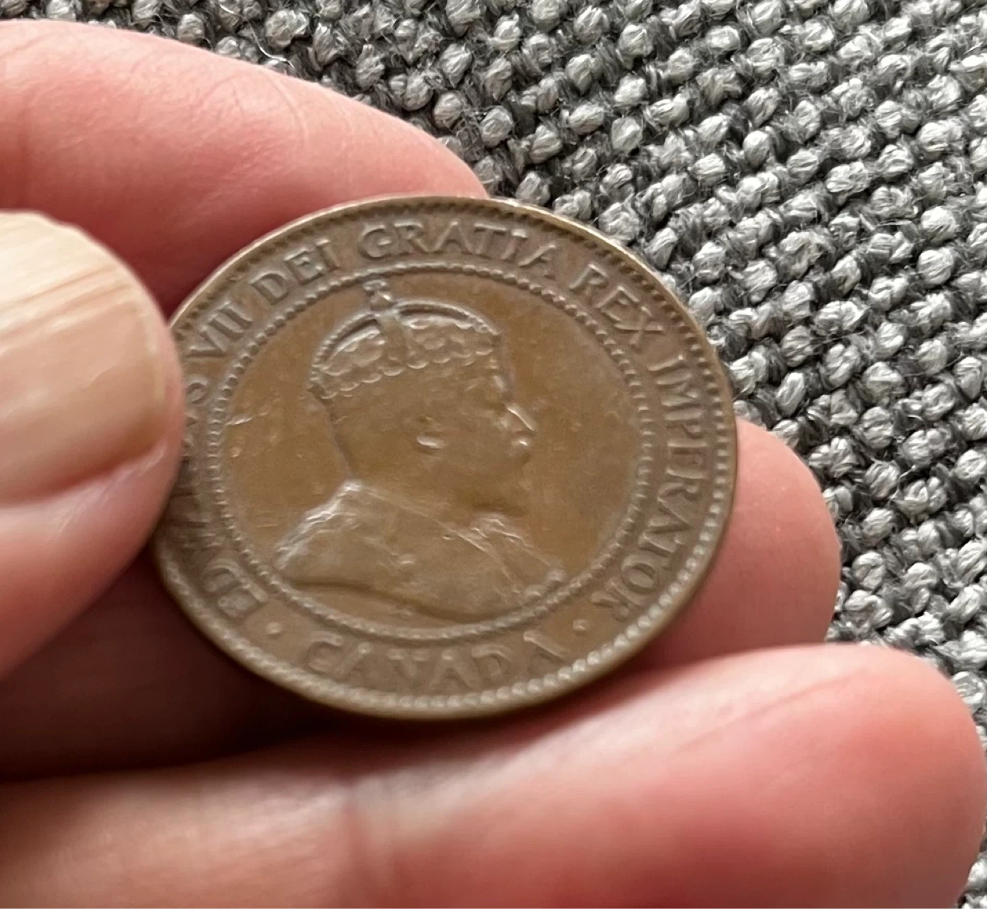 1905 Canada One Cent Coin - King Edward VII - photo 4