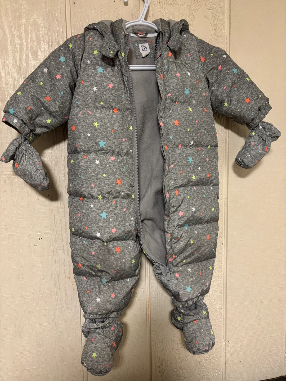 Gap Baby Puffer Snowsuit with Mittens