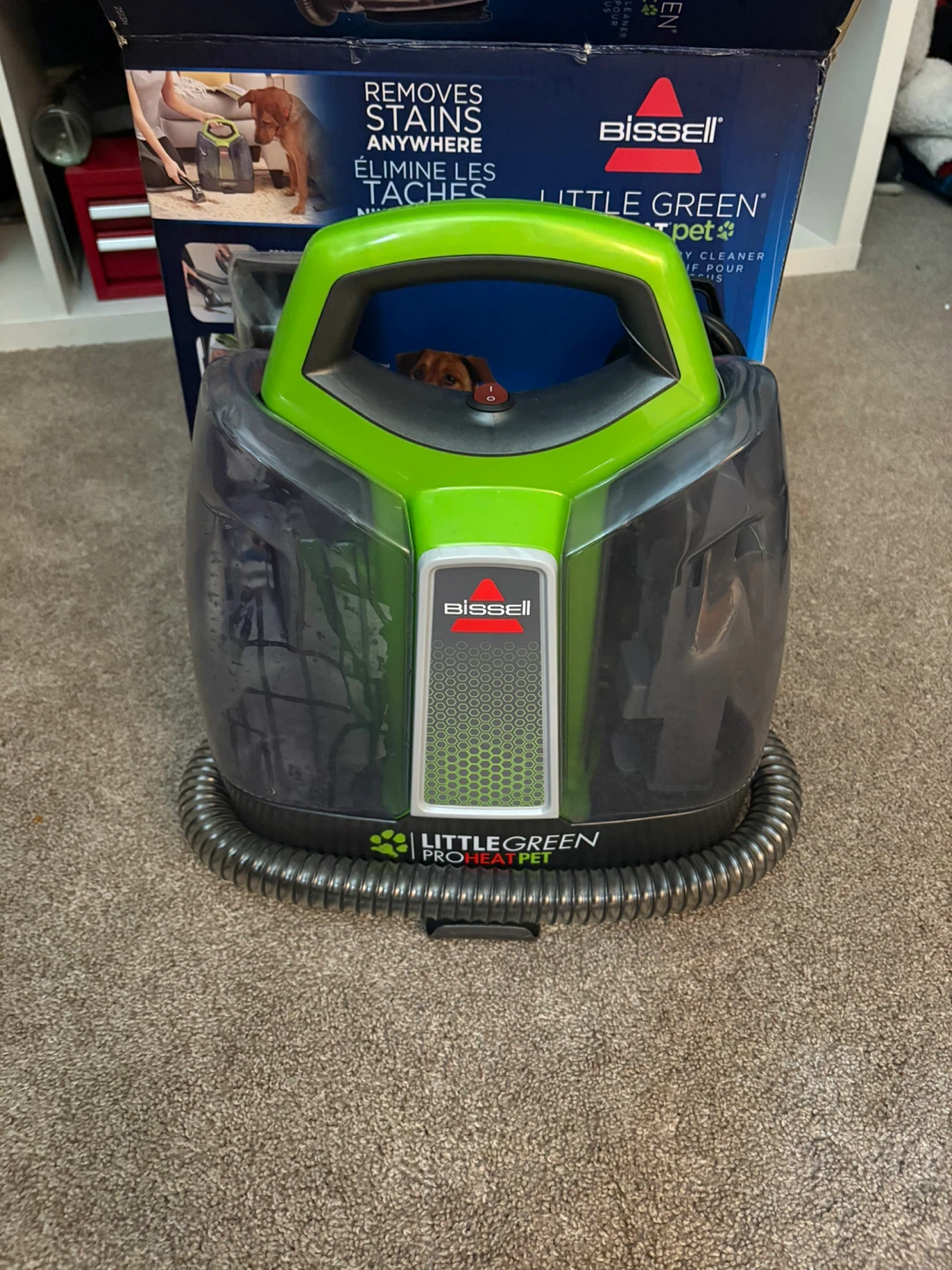 Bissell Little Green ProHeat Pet Carpet Cleaner - photo 3