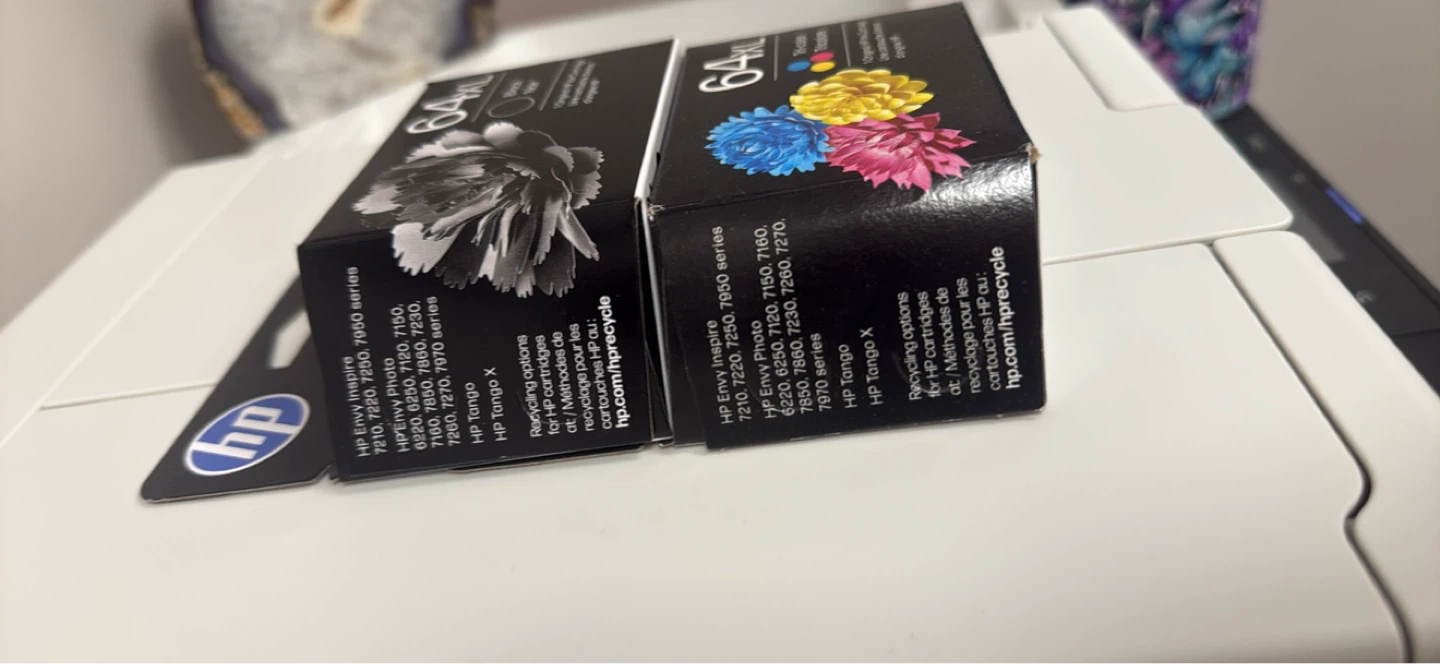 HP 64XL Ink Cartridges - Black & Tri-Color - photo 2