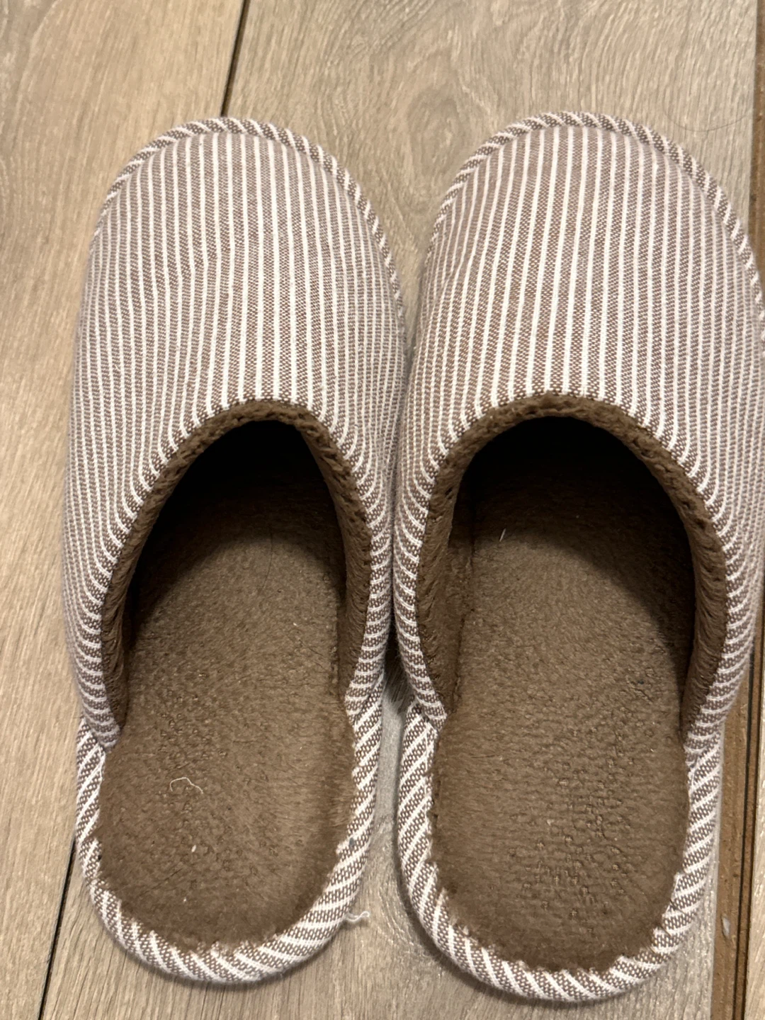 Striped Slippers