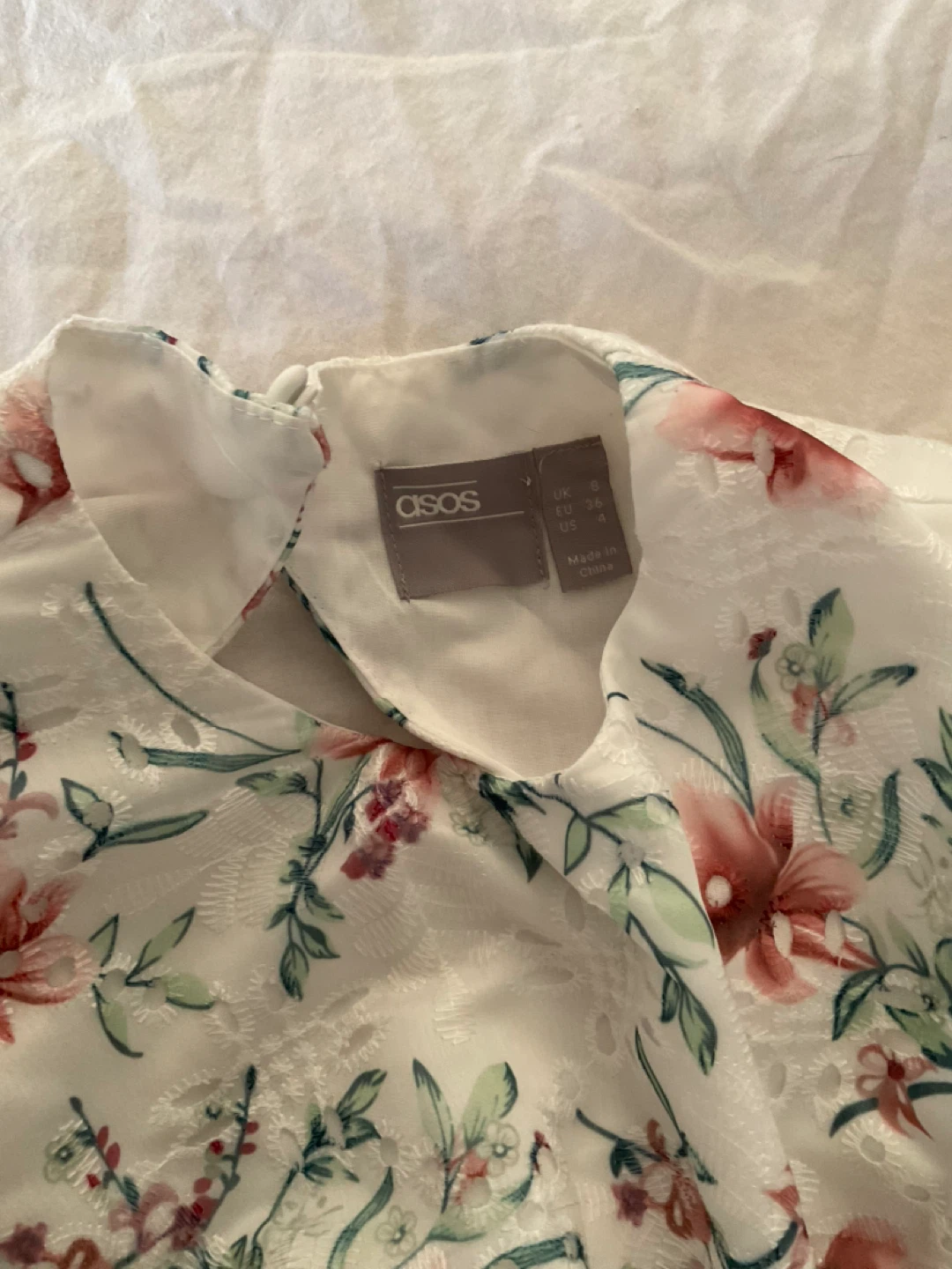 ASOS Floral Broderie Maxi Dress - photo 2