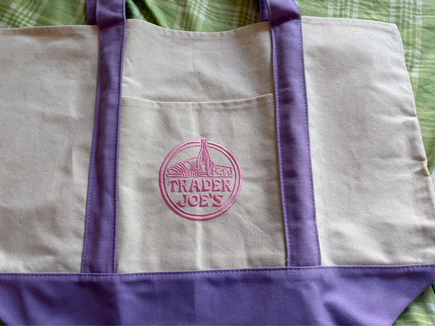 Trader Joe's Canvas Tote Bag