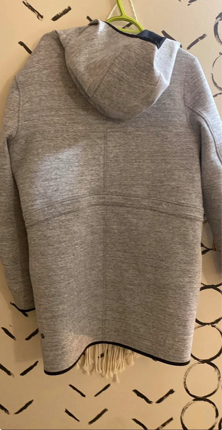 Lululemon Grey Hooded Jacket