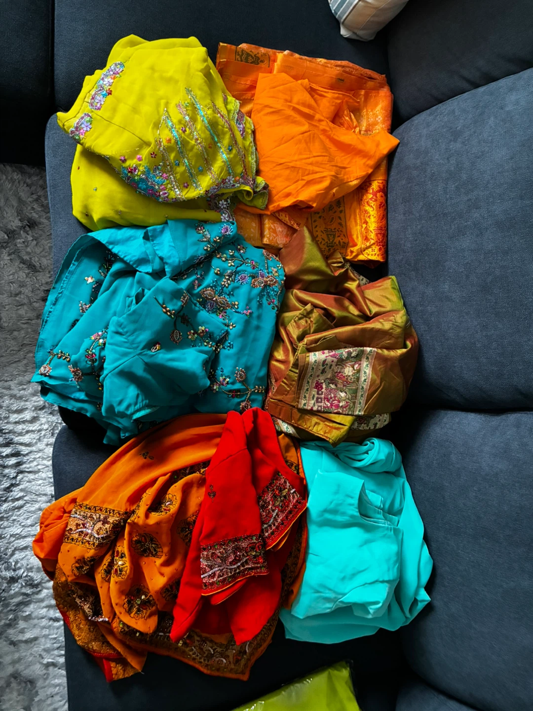 Assorted Indian Sarees and Blouses all for $70