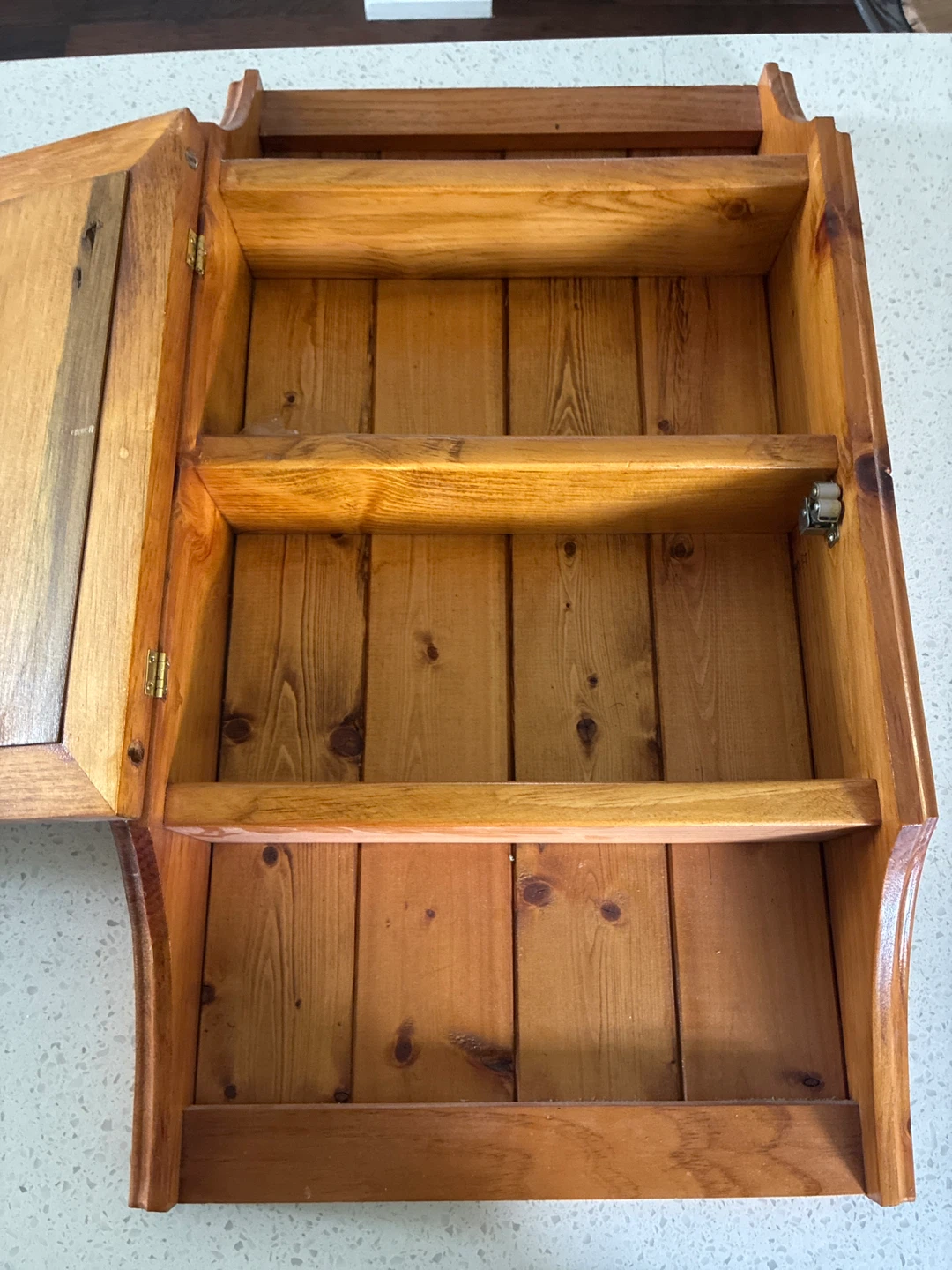 Wooden Red Creek Cider Wall Cabinet - photo 2