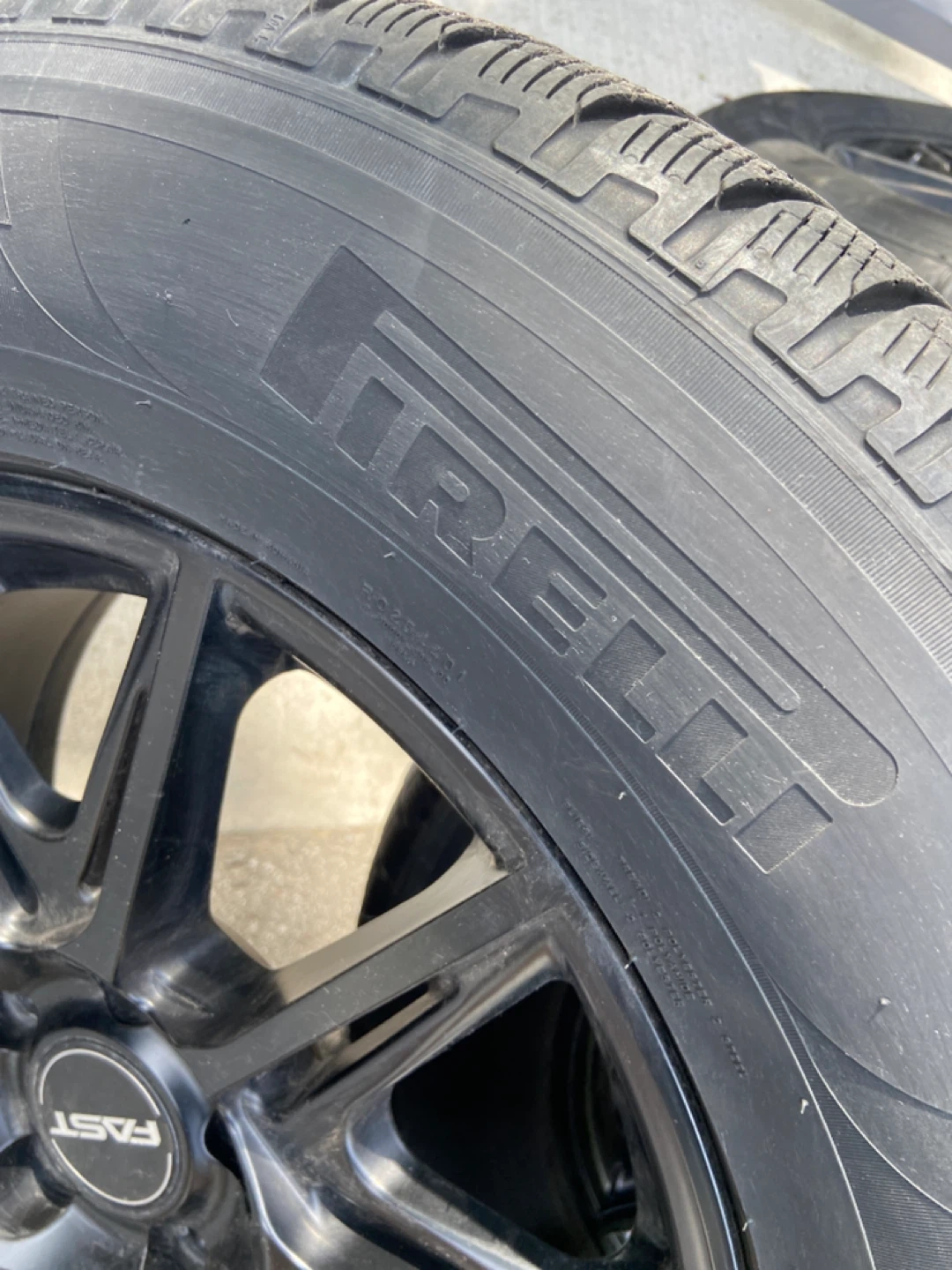 Pirelli Scorpion Winter Tires with Fast Wheels Set of 4 - photo 3