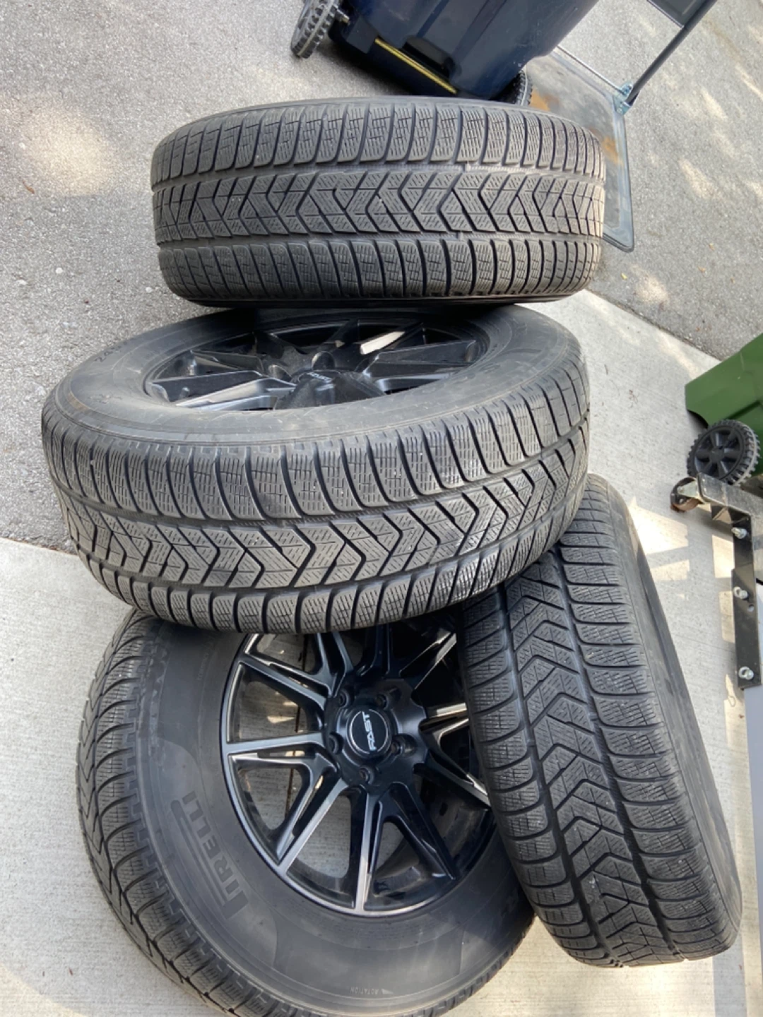 Pirelli Scorpion Winter Tires with Fast Wheels Set of 4 - photo 5