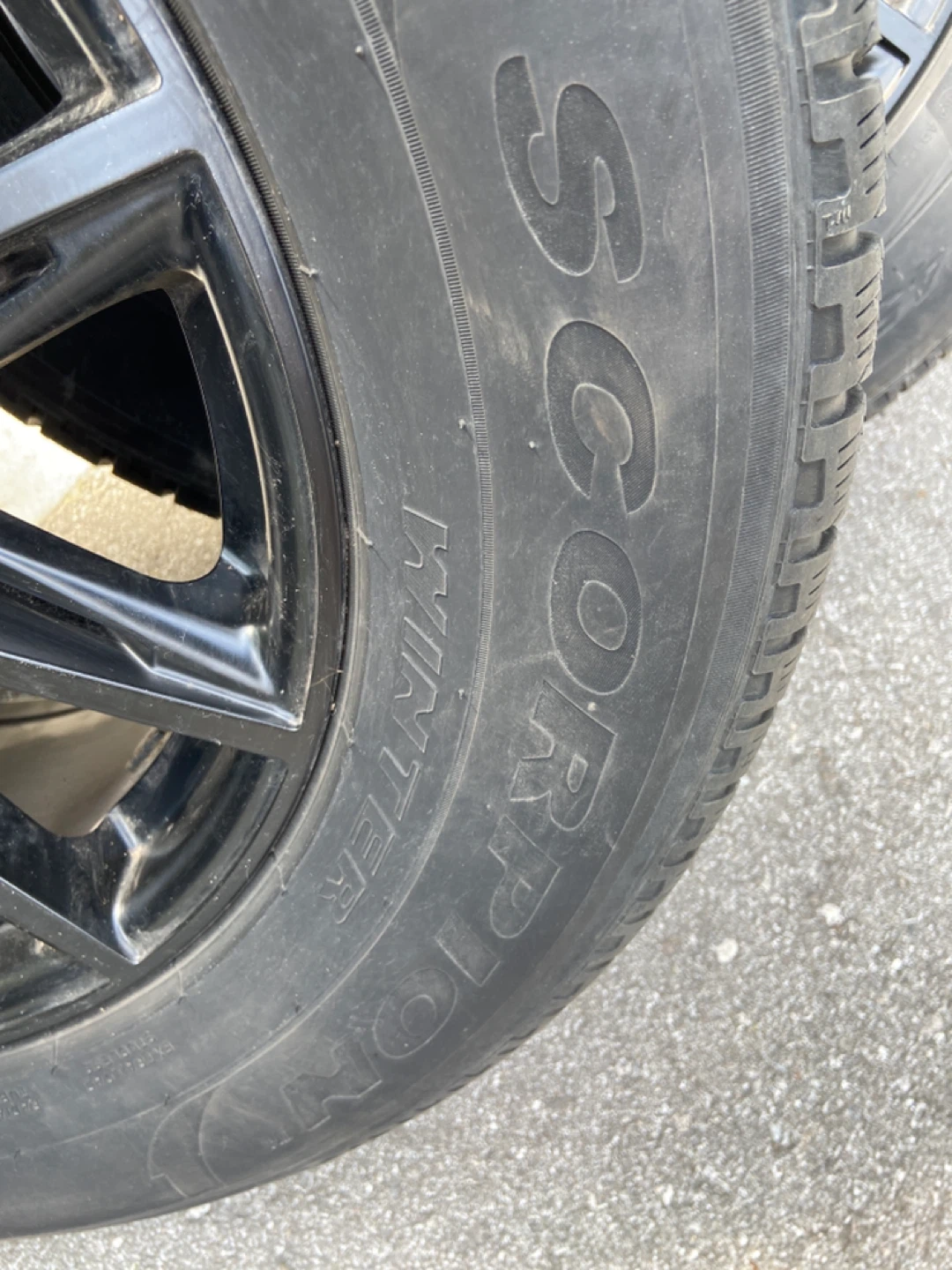 Pirelli Scorpion Winter Tires with Fast Wheels Set of 4 - photo 4