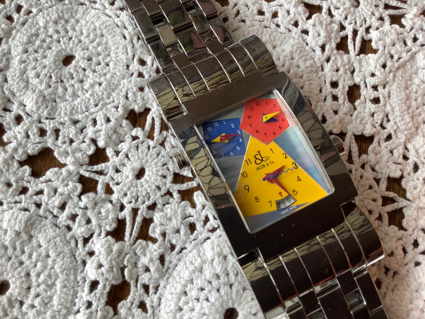 Jacob & Co Men’s Capri S Steel Swiss/Quartz Movement 🐞 - photo 3