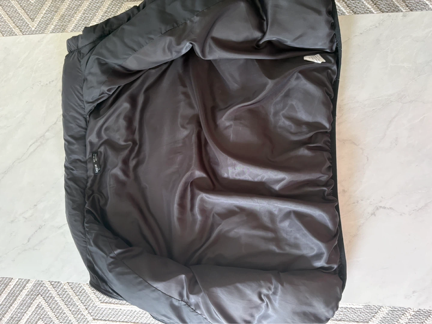 SHEIN Black Puffer jacket Size M - photo 2
