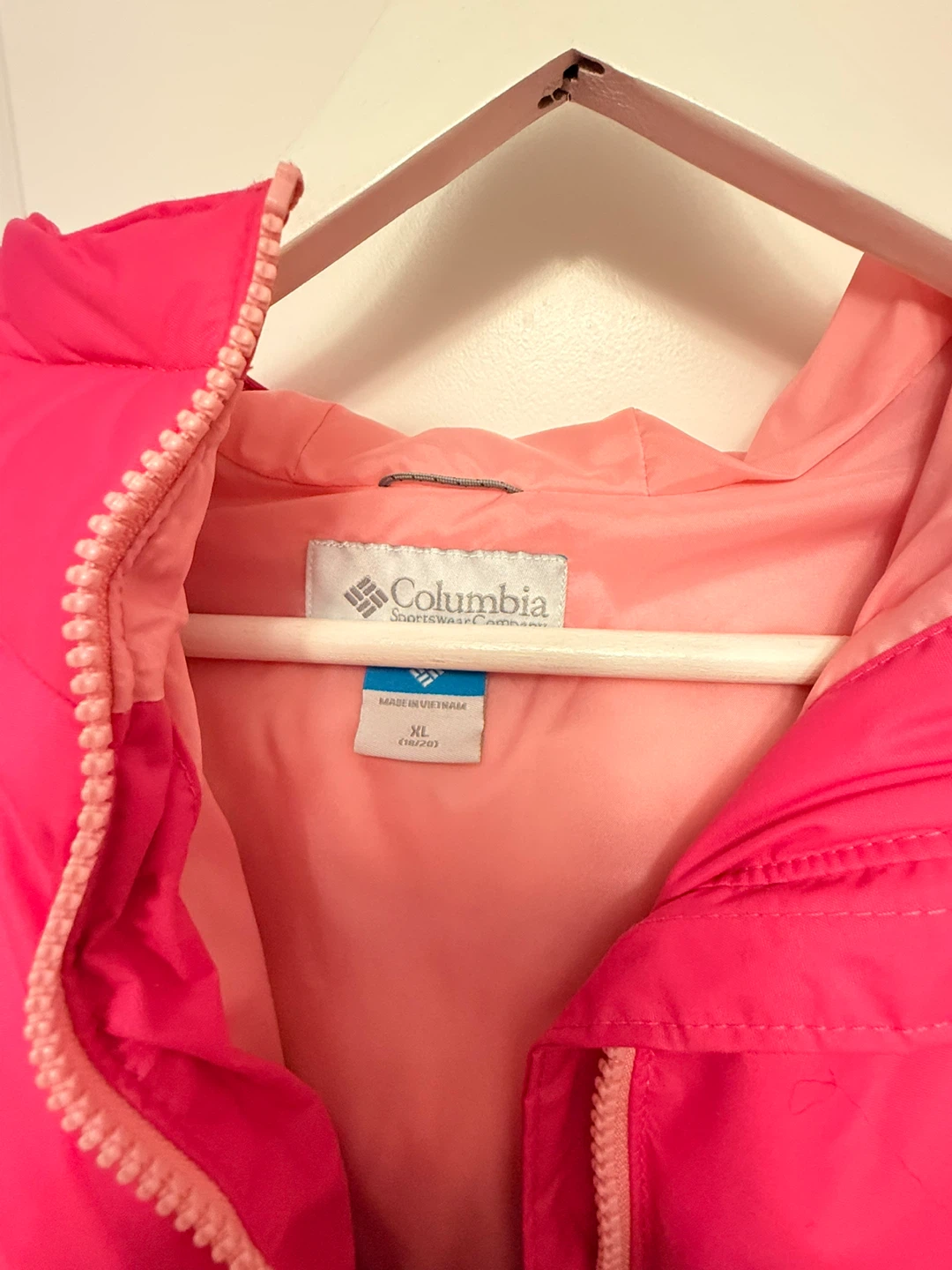 Columbia Puffer Jacket XL Pink - photo 2