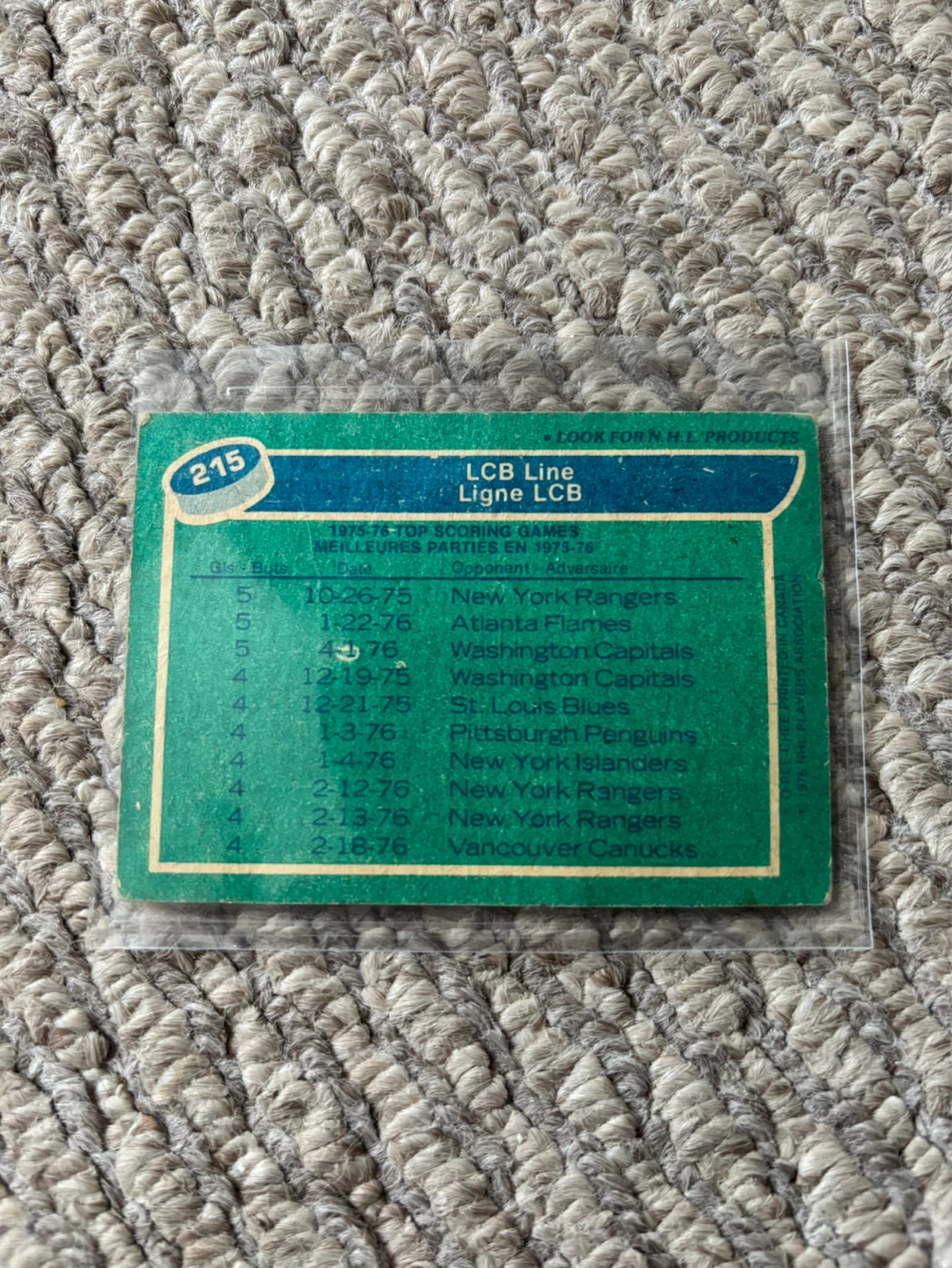 Vintage Philadelphia Flyers hockey card - photo 2