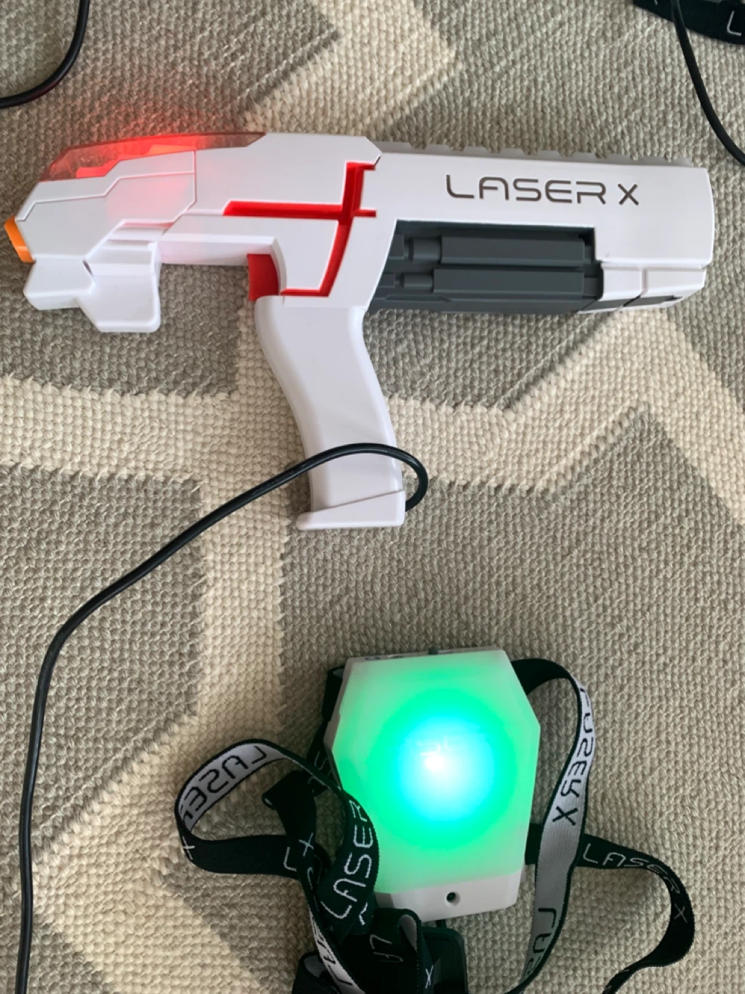 Laser X Laser Tag Set - 3 Blasters & Vests