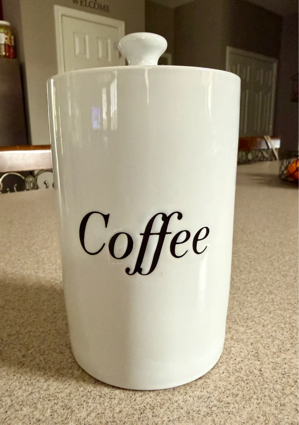 Ceramic Coffee Canister