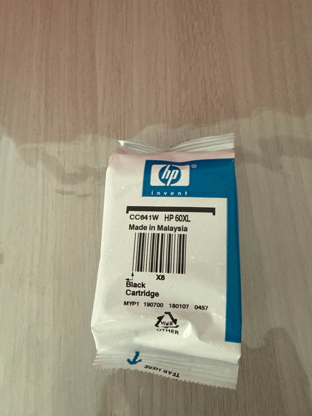HP CC641W HP 60XL Black Ink Cartridge