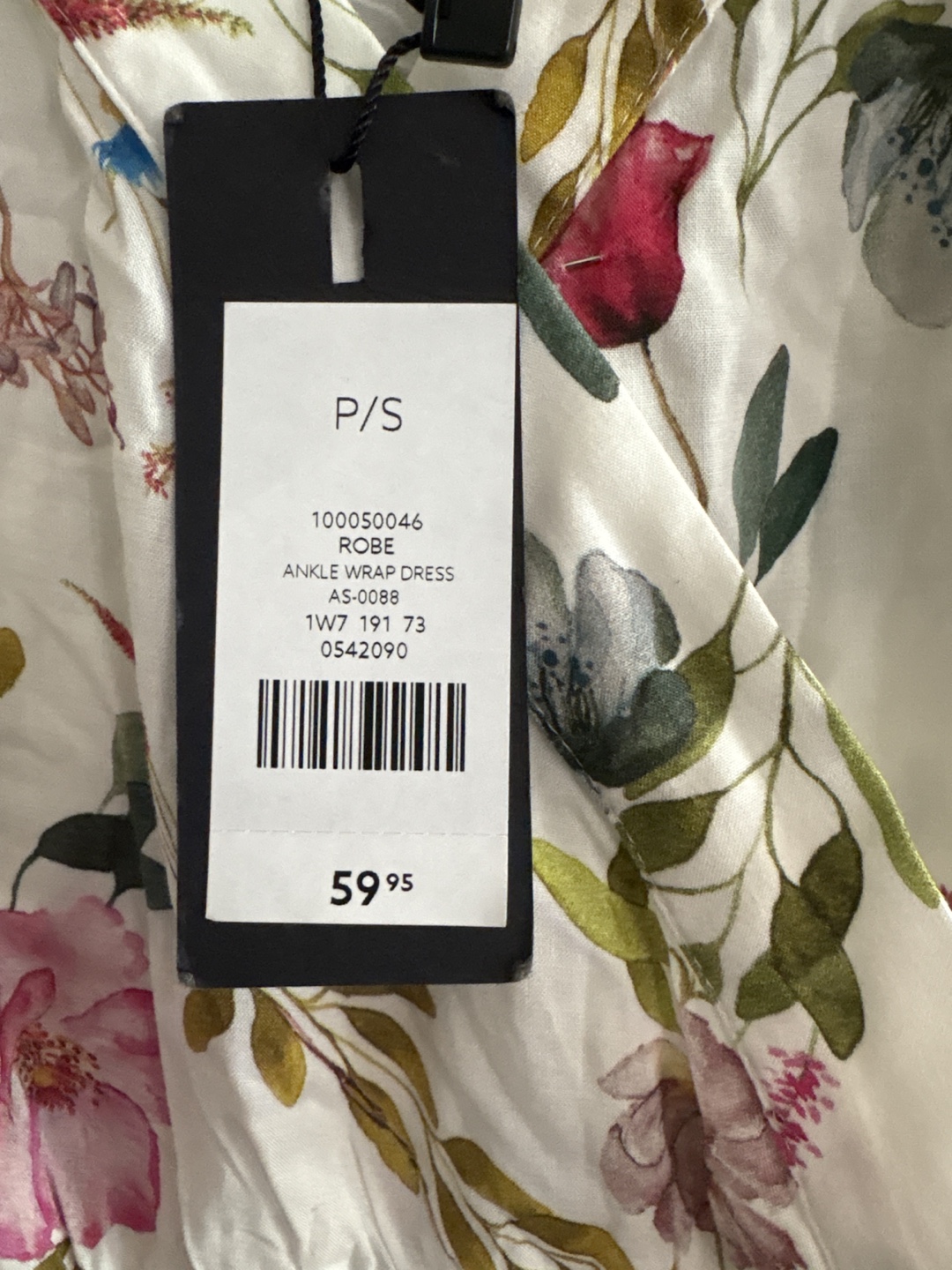 Dynamite Floral Ankle Wrap Dress - photo 2