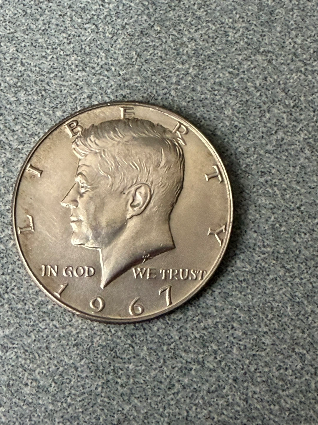 1967 Kennedy Half Dollar Coin