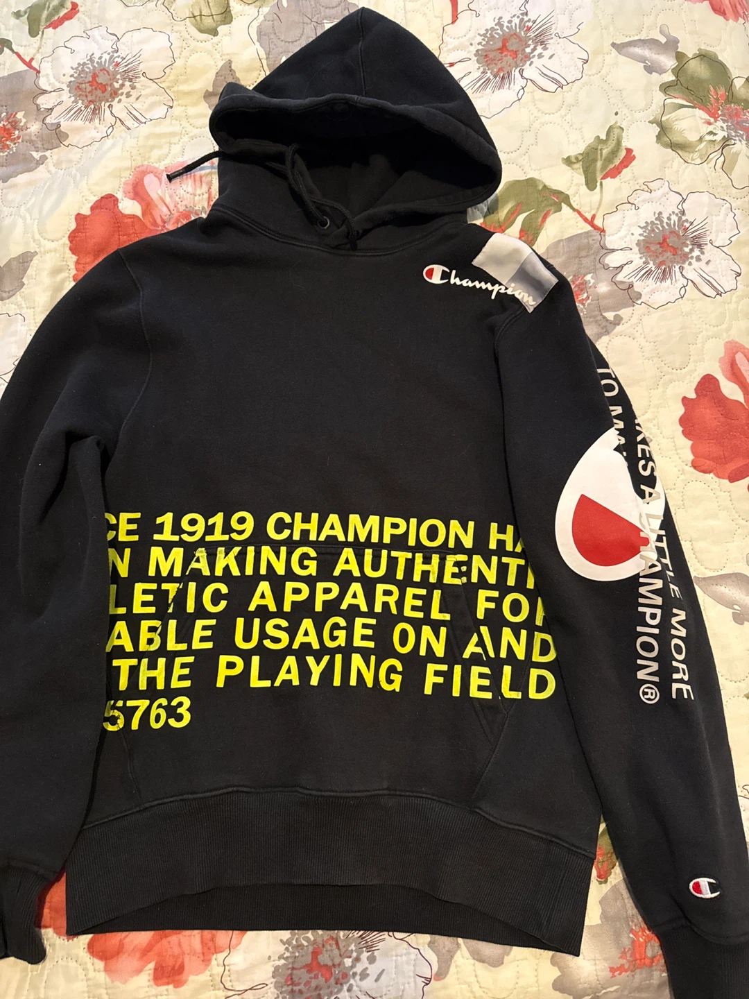 Champion Black Hoodie