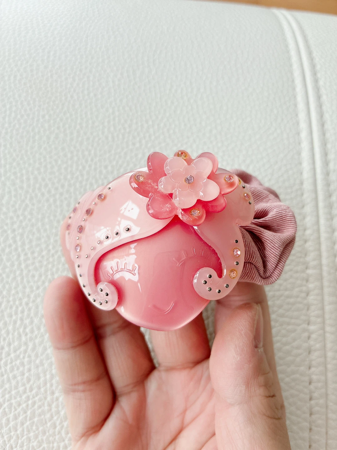 Set of 2 Decorative Hair Claws with Rhinestones - photo 2