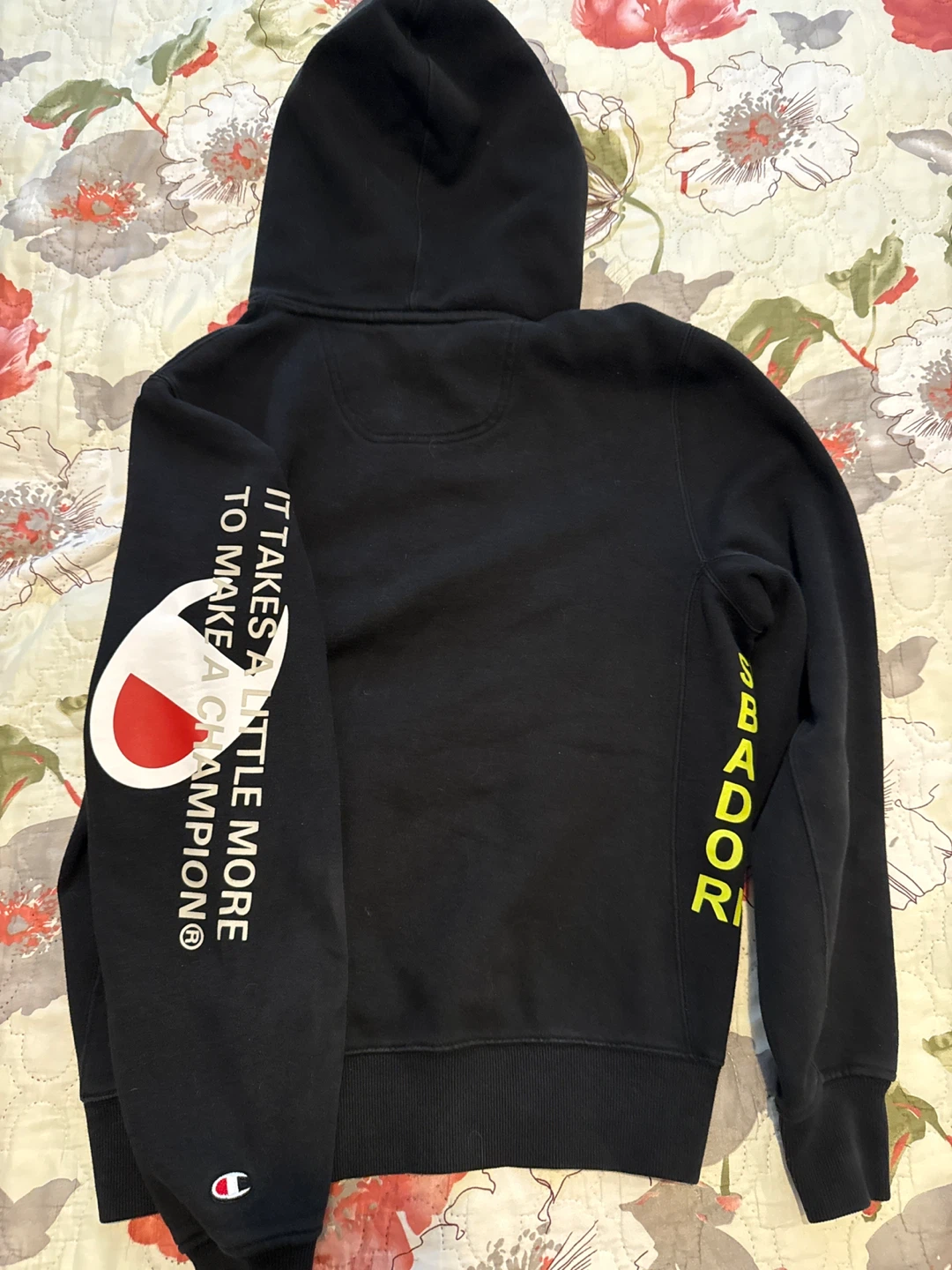 Champion Black Hoodie - photo 3