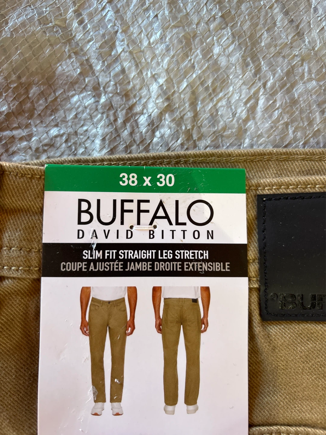 Buffalo David Bitton Slim Fit Straight Leg Stretch Pants - photo 2