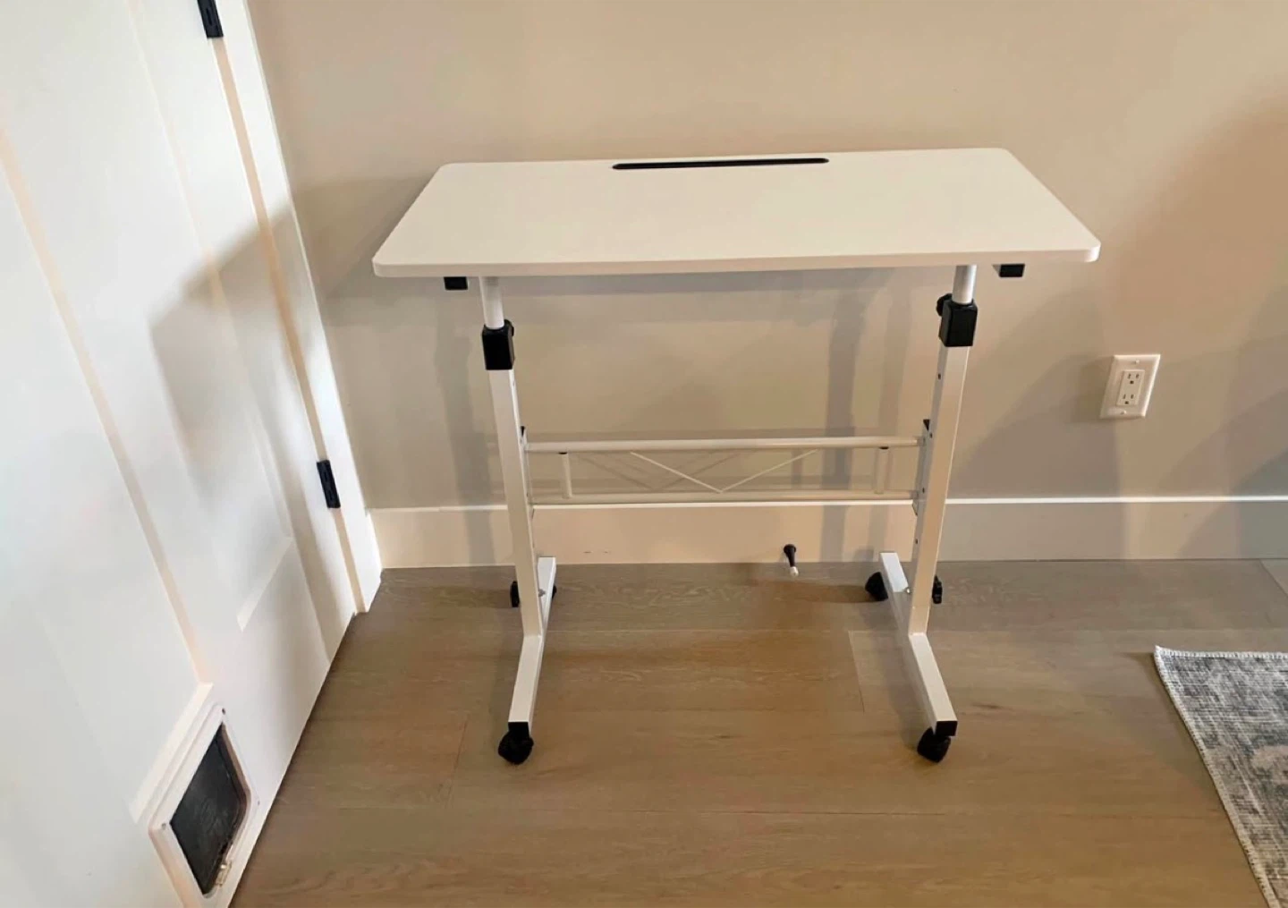 Adjustable Rolling Laptop Cart