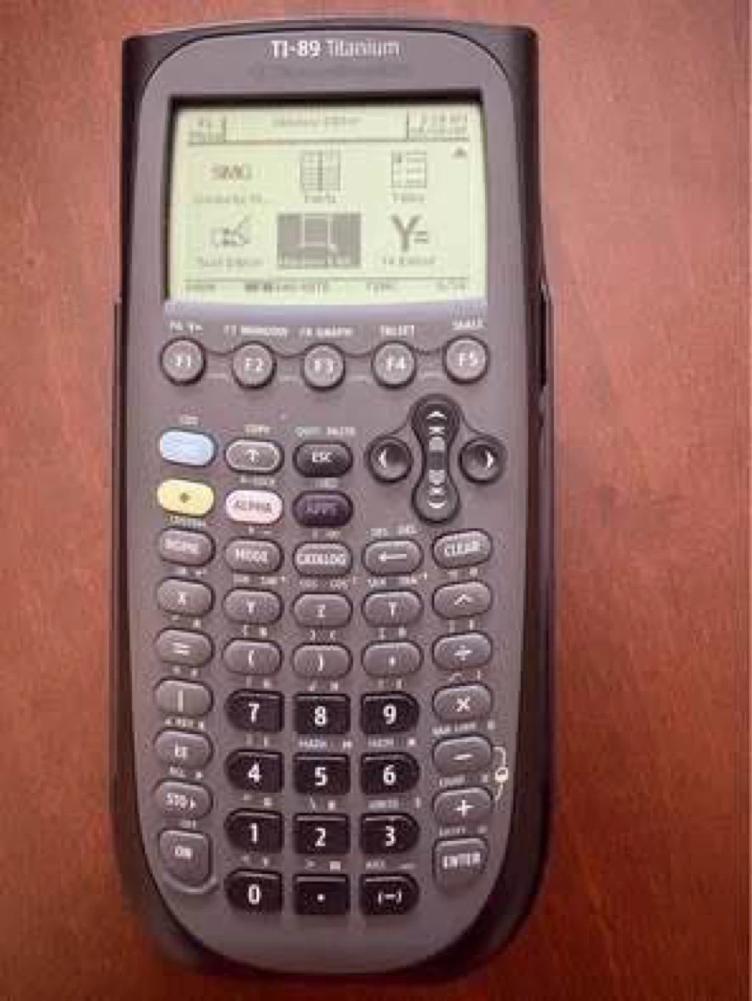 Texas Instruments TI-89 Titanium graphing calculator - photo 2