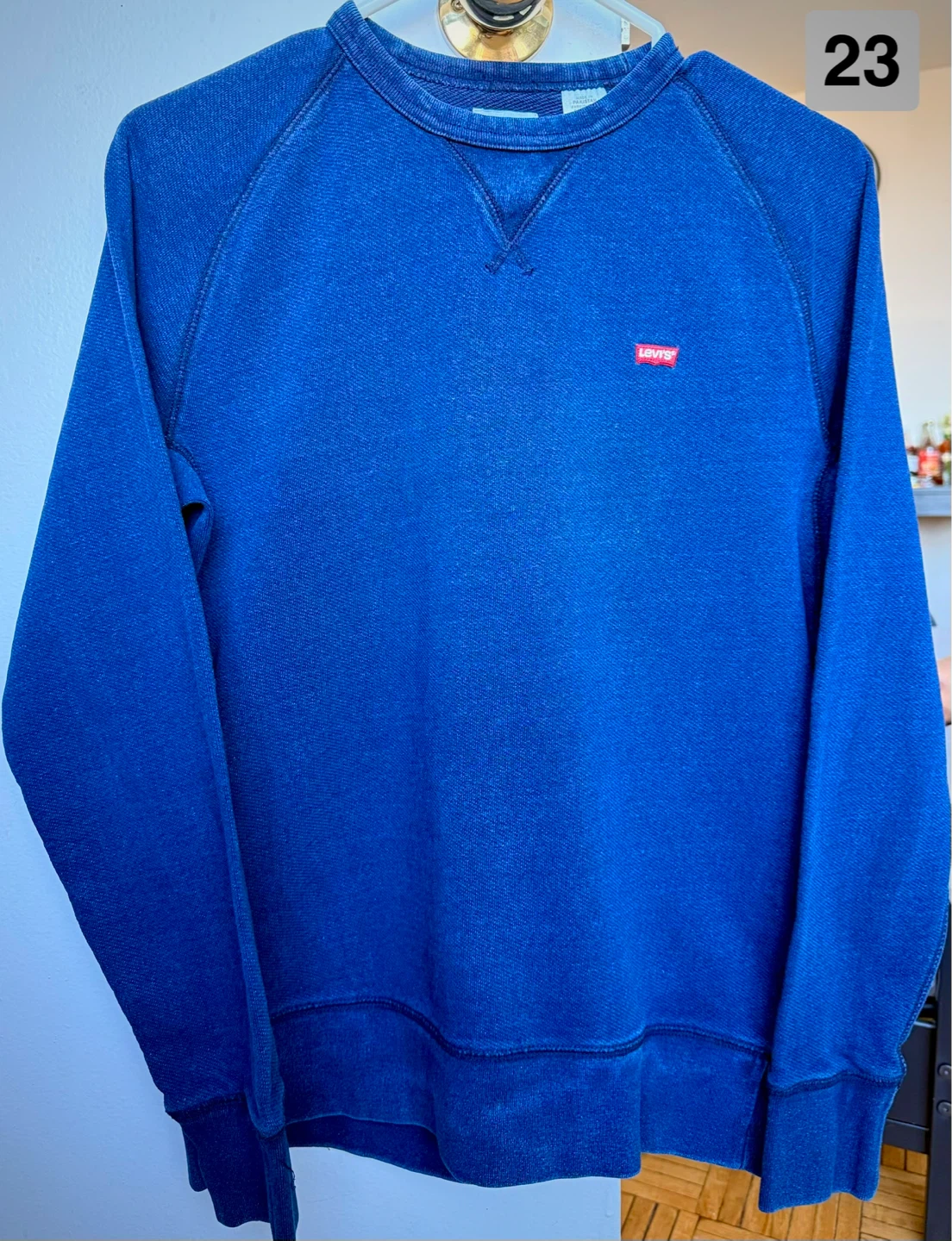 Levi's Blue Crewneck Sweatshirt