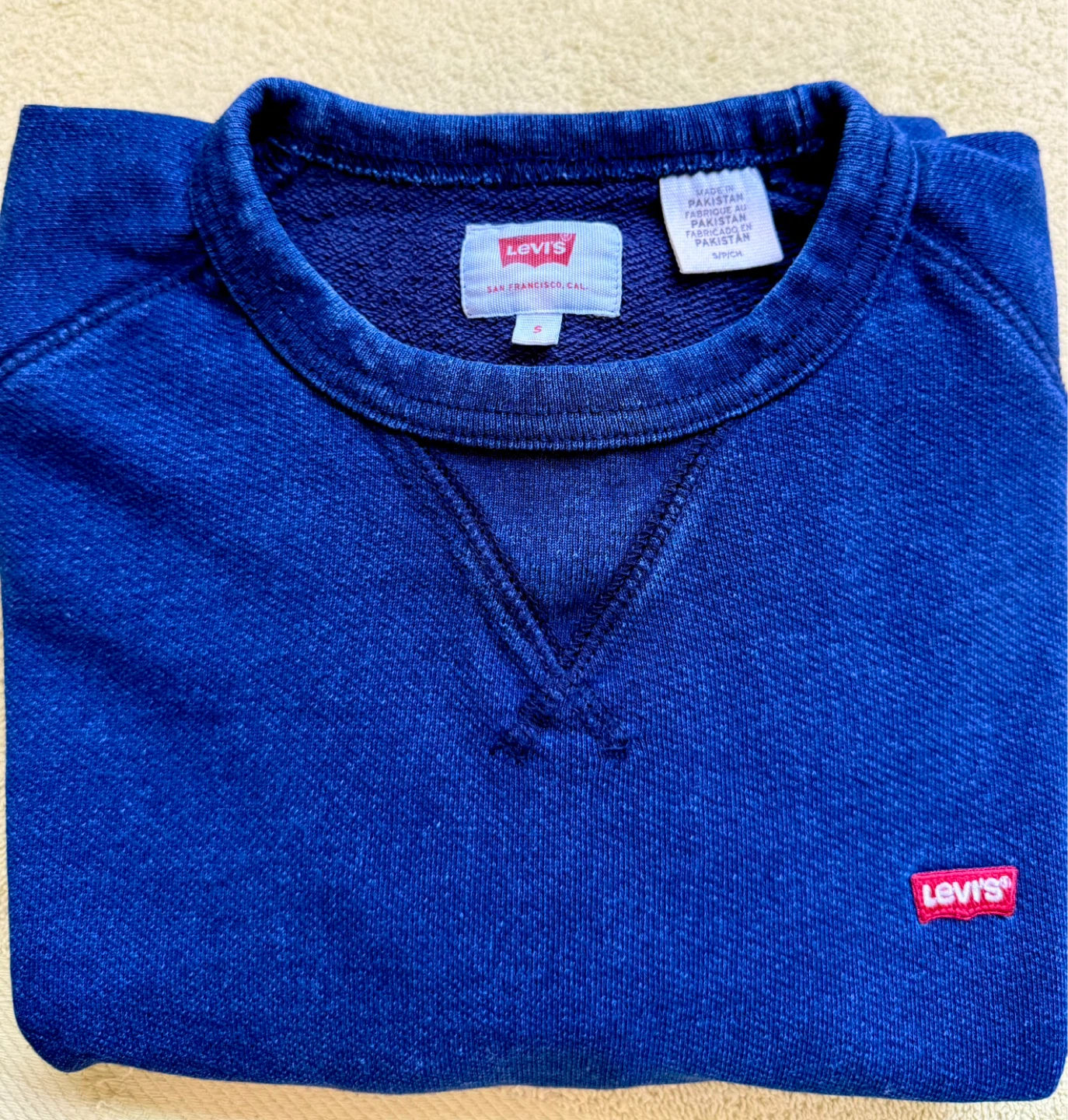 Levi's Blue Crewneck Sweatshirt - photo 2
