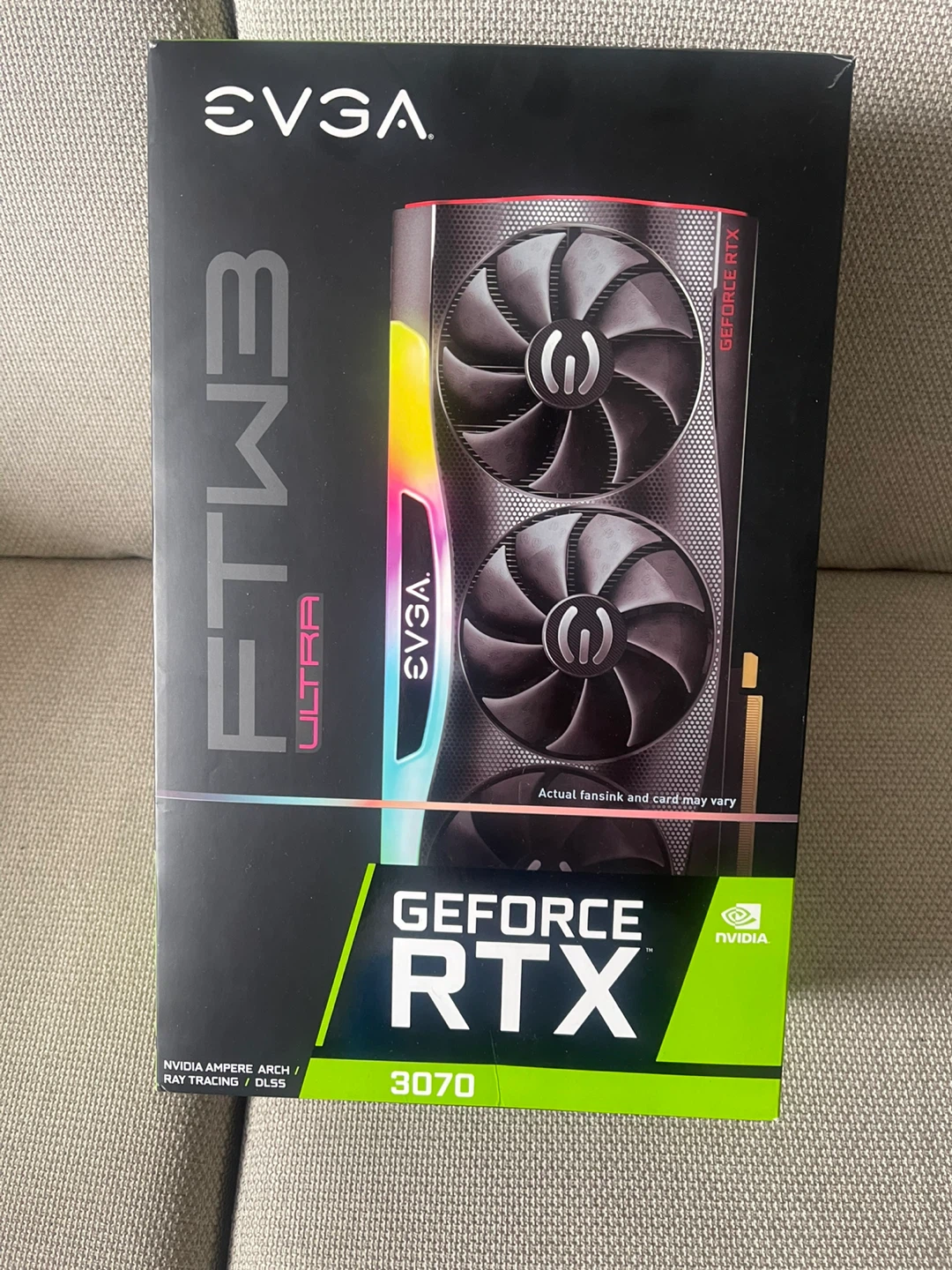 EVGA 3070 box
