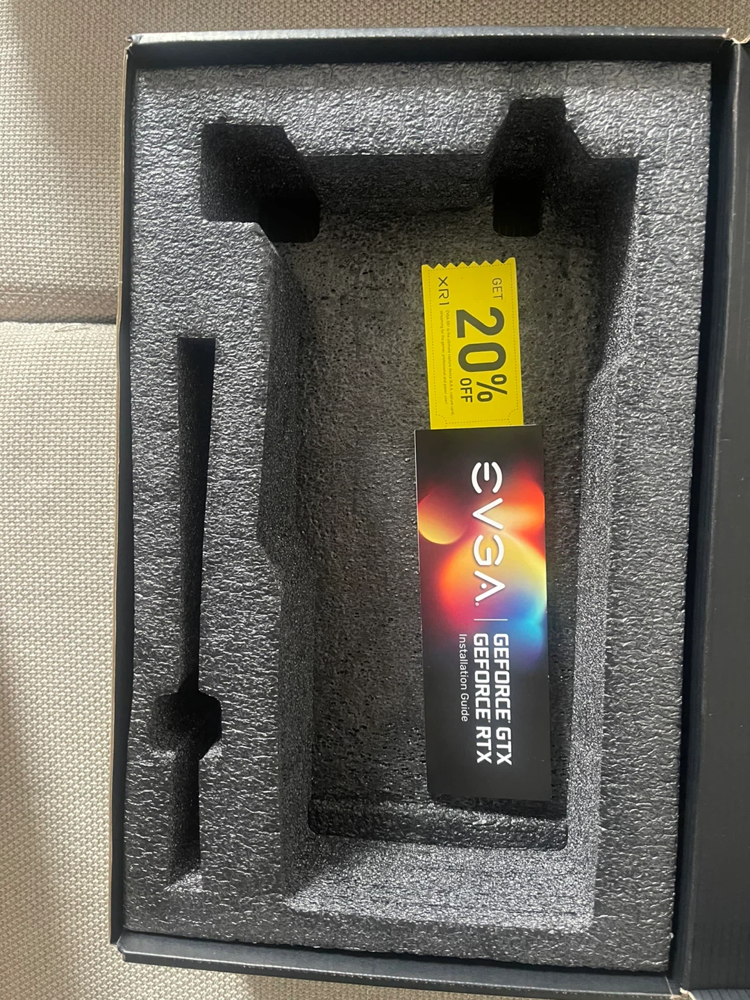 EVGA 3070 box - photo 2
