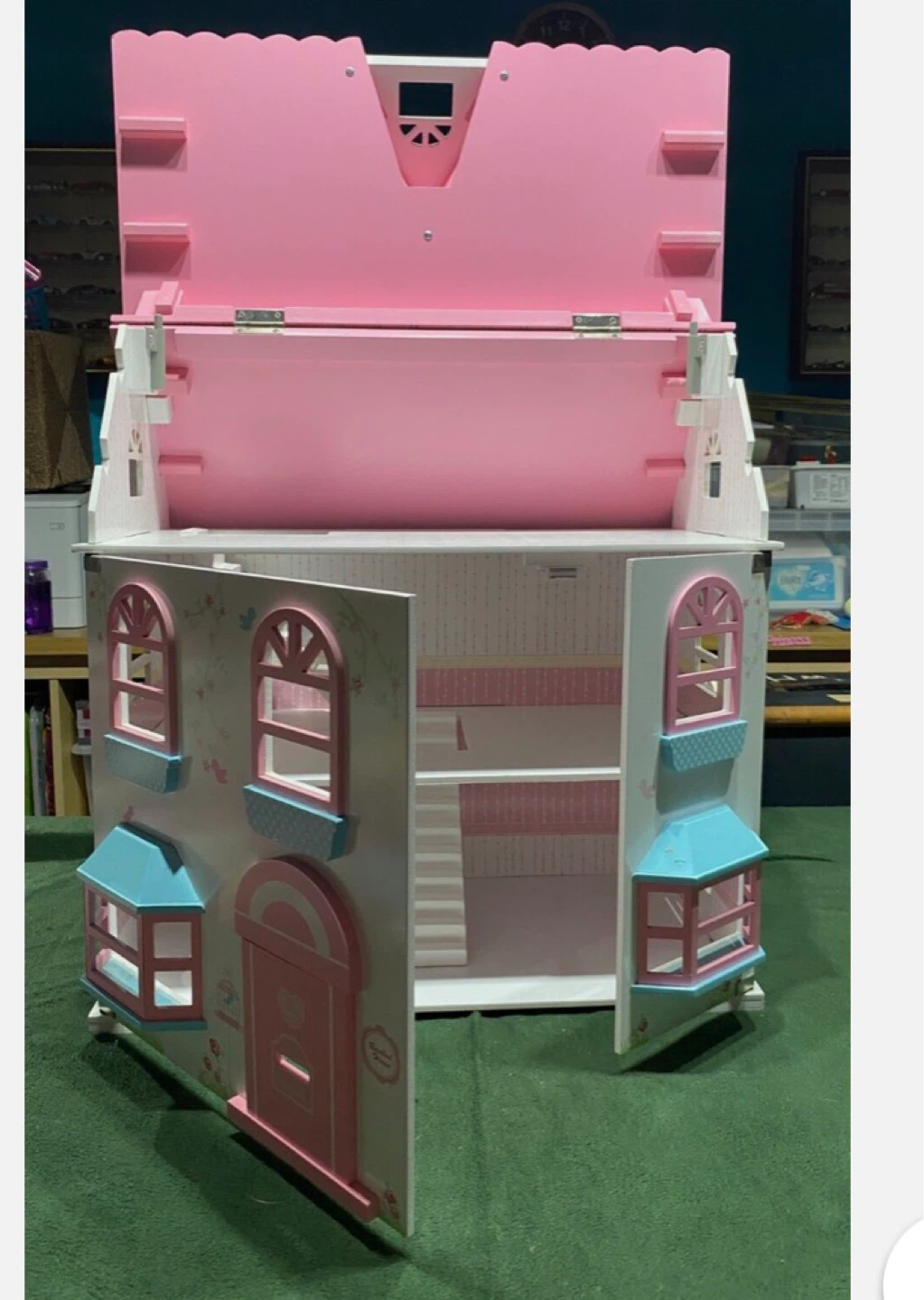 Early Learning Rosebud cottage Wooden Dollhouse - photo 2