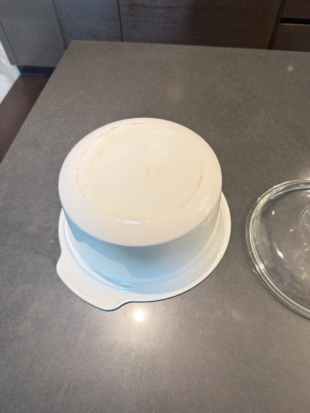 White Casserole pot with Glass Lid - photo 3