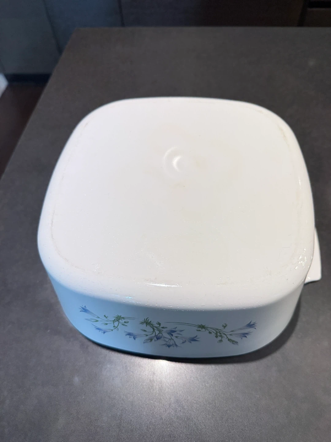 CorningWare Blue Flower 5L Casserole pot  with Glass Lid - photo 3