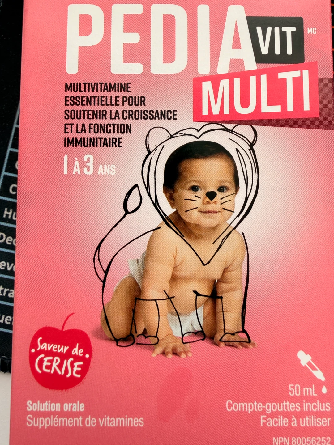 PediaVit Multi Cherry Oral Solution Multivitamins