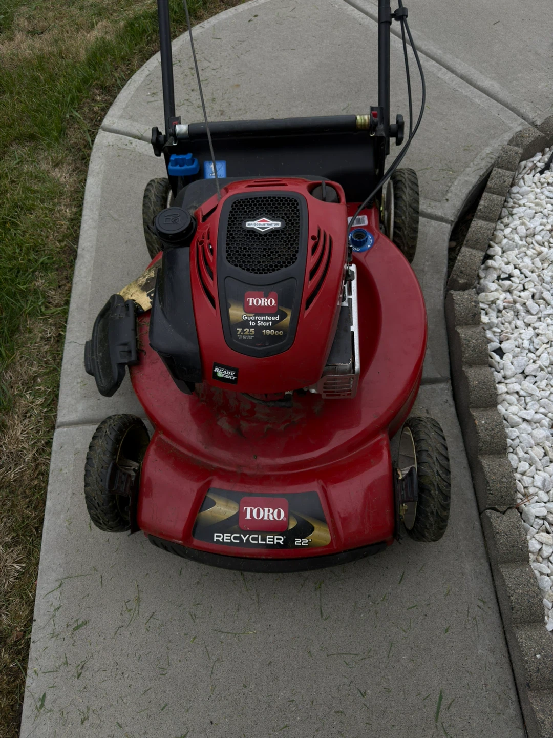 Toro Recycler 22 Self-Propelled Lawn Mower Steel Deck