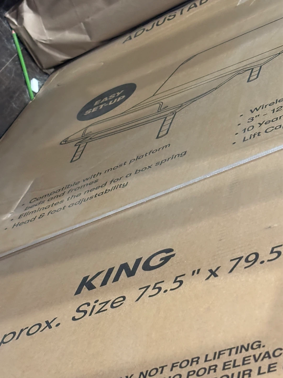 Serta Motion Air King Adjustable Bed Base Foundation - photo 2