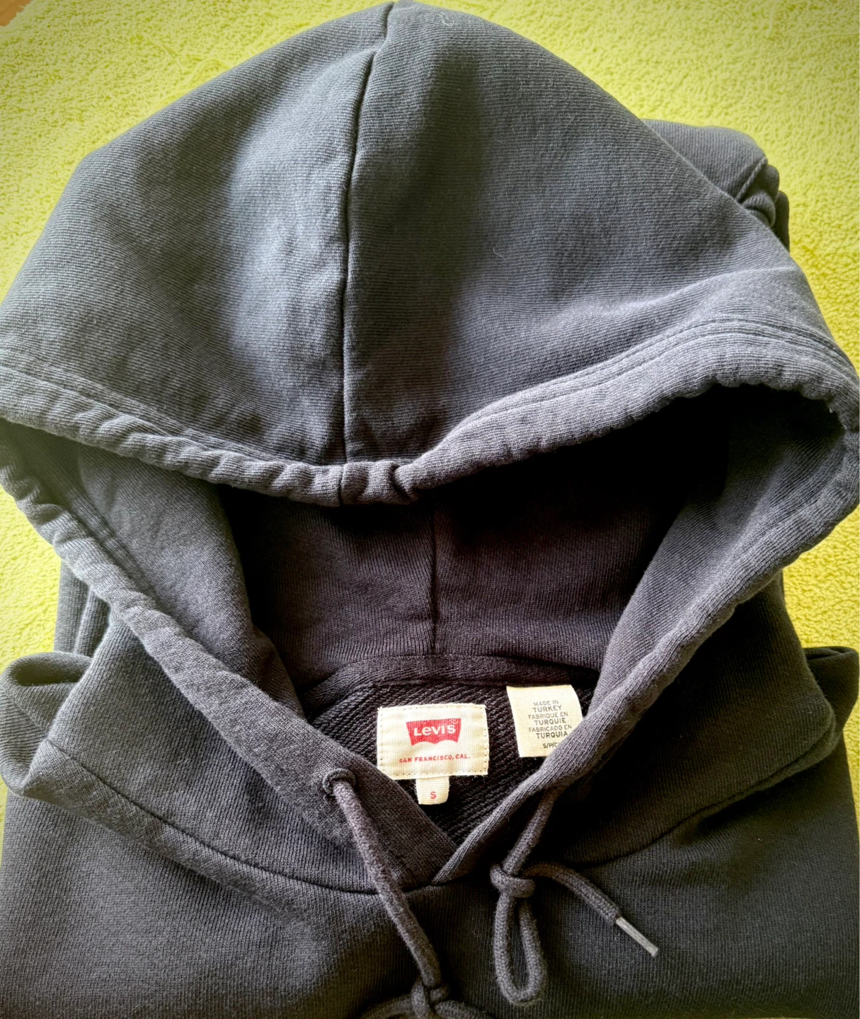 Levi's Navy Blue Hoodie - Size S - photo 2