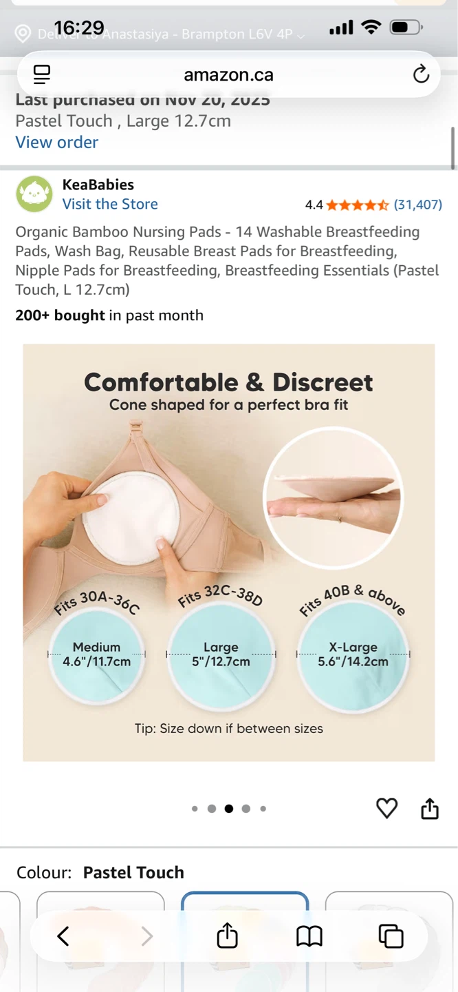 Organic Bamboo  Nursing Pads - photo 2