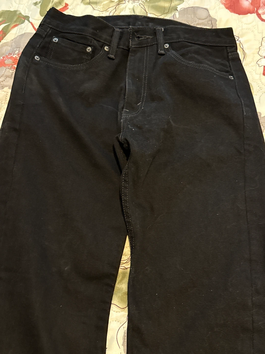 Levi's 505 Black Jeans - W32 L32
