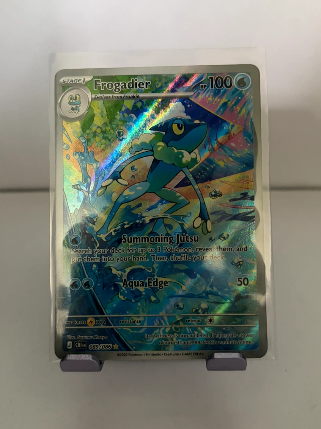Pokémon TCG Frogadier Card 089/086